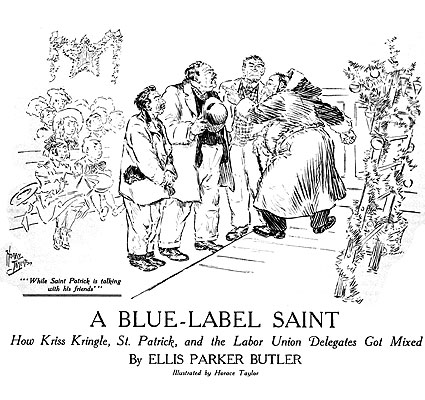 'A Blue-label Saint' by Ellis Parker Butler