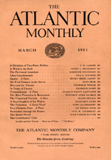 'The Scenic Novel' from Atlantic Monthly magazine (March, 1911)