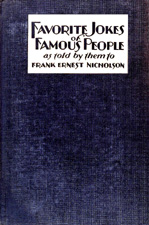 'Favorite Joke' from Favorite Jokes of Famous People (October, 1928)