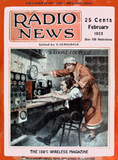 'Mr. and Mrs. Brownlee Hold Hands' from Radio News magazine (February, 1923)