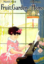 'Personally Painted' from Fruit Garden and Home magazine (March, 1924)