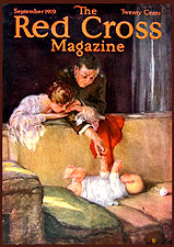 'The High Cost of Living Hits Billy Brad' from Red Cross Magazine (September, 1919)