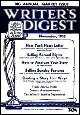'Selling 'Second Rights'' from Writer's Digest magazine (November, 1932)