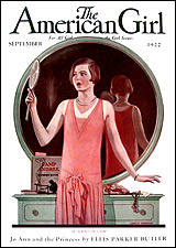 'Jo Ann and the Princess' from American Girl magazine (September, 1927)