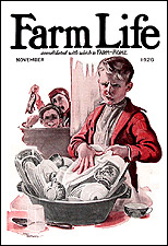 'Honoring Adam, the First Farmer' from Farm Life magazine (November, 1926)