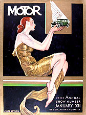 'It Ran Over Rabbits' from Motor magazine (January, 1931)