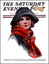 'East is West' from Saturday Evening Post magazine (November 11, 1922)