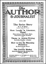 'More Laughs in Literature, Please!' from Author & Journalist magazine (May, 1925)