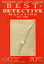 'Hidden Death' from Best Detective Magazine (December, 1930)