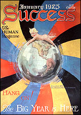 'The Kick-Off' from Success Magazine (January, 1925)